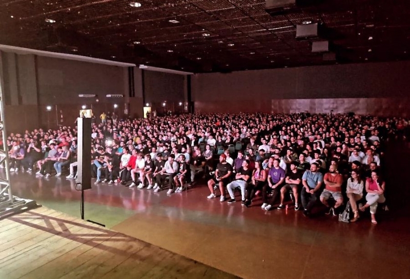 Colação de grau na Sala Principal